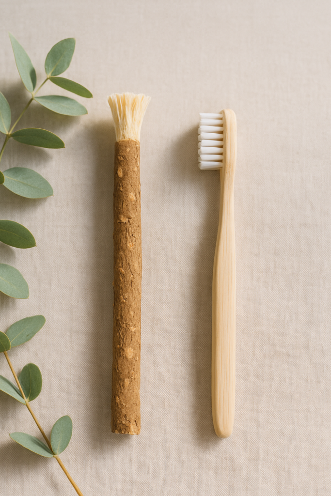 Siwak ou brosse à dents : lequel choisir ? siwak ou brosse à dents