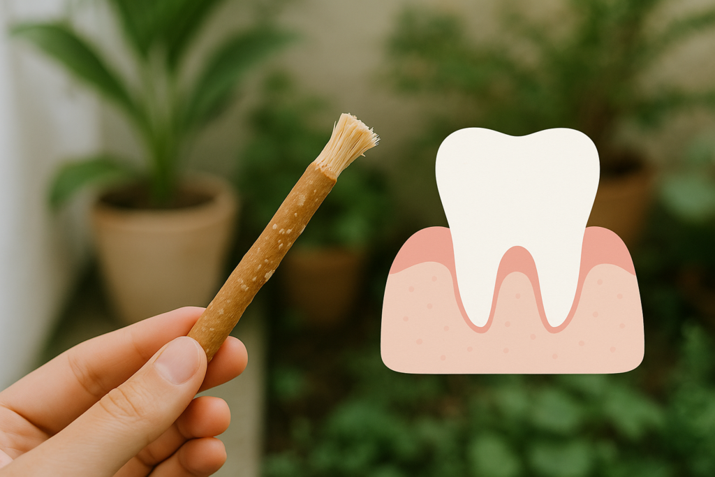 Le siwak est-il bon pour les gencives ? siwak gencives