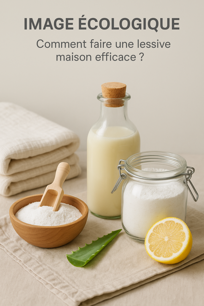 lessive maison