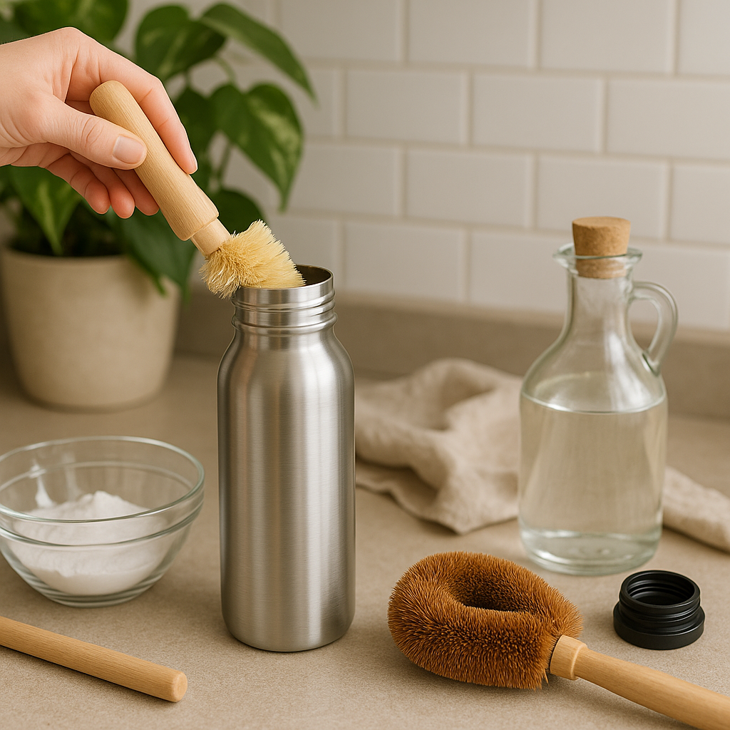 nettoyer gourde inox