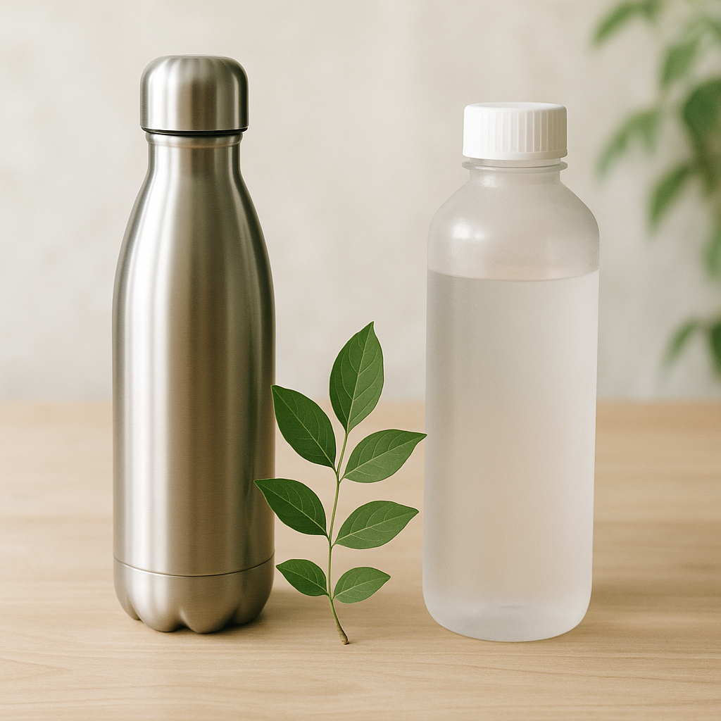 gourde inox ou plastique : laquelle est la plus sûre ? gourde inox ou plastique danger