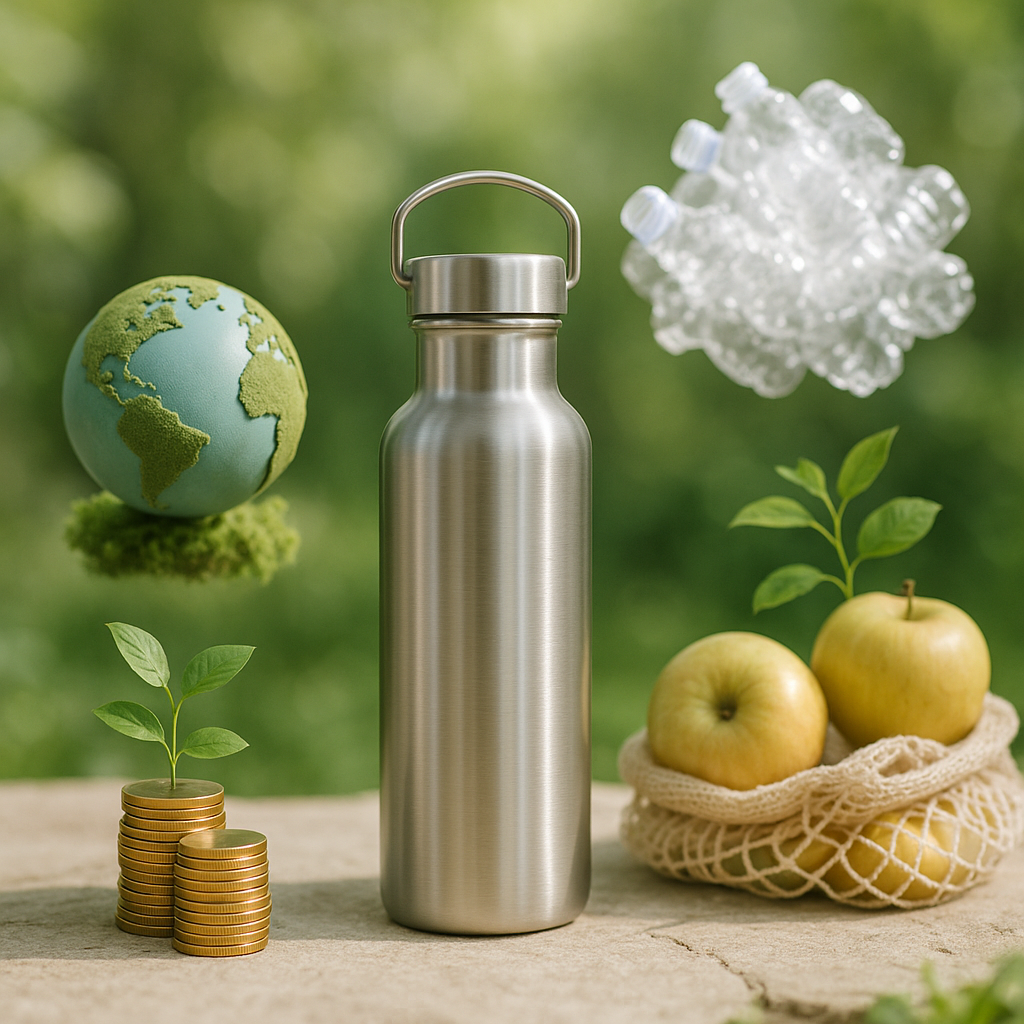 Les avantages d'une gourde réutilisable en inox gourde réutilisable inox