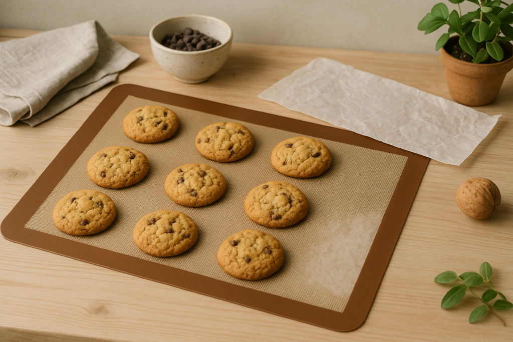 Pourquoi utiliser un tapis de cuisson en silicone ? tapis cuisson silicone