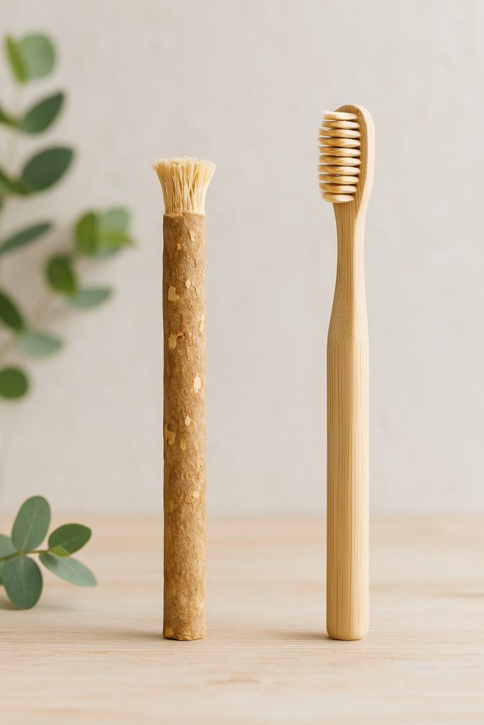Siwak ou brosse à dents : lequel choisir ? siwak ou brosse à dents