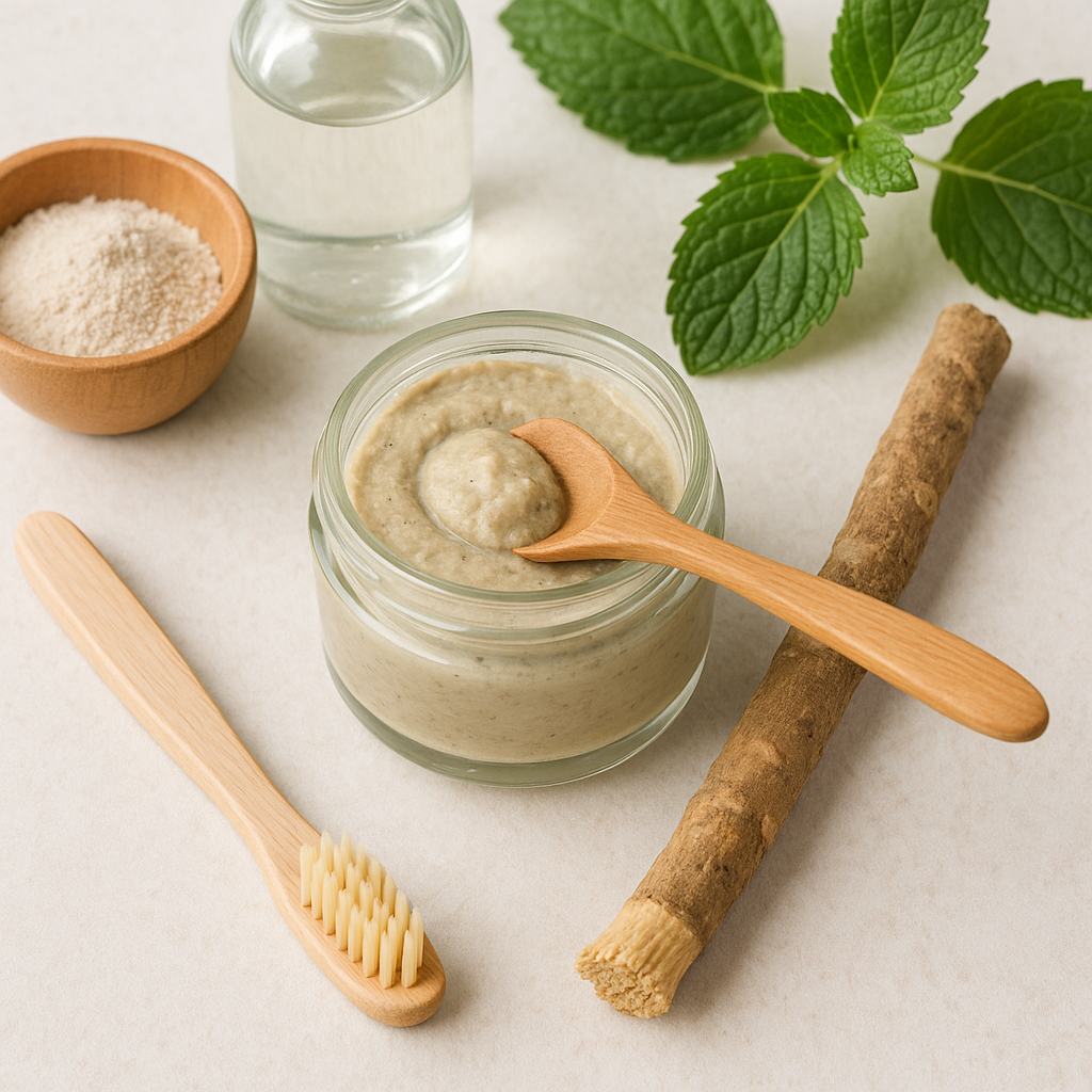 faire son dentifrice au siwak