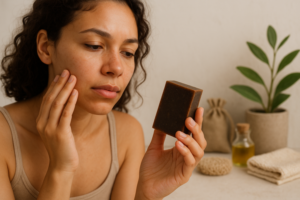 savon noir visage